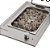 Cooktop Elettromec Dominó Quadratto Barbecue Elétrico Inox 30cm 220V - Imagem 3