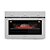 Forno a Gás Elettromec Luce Grill Elétrico Inox 90cm 220V - Imagem 6