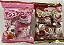 MARSHMALLOW COM RECHEIO SABORES MORANGO E CHOCOLATE - 80g - Imagem 1