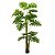 Árvore Artificial Philo Real Toque x19 Verde 1,25m - Imagem 1