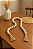 Colar decorativo madeira (bege) 1,09m - Imagem 1
