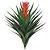 Planta Bromelia Vermelha 84cm Planta Permanente - Imagem 2