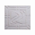 Kit 10 Formas Quadrada Trabalhada em "S" 45 x 45 x 2,5 cm - FP066 - Imagem 2