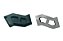 Kit 10 Formas Pisograma Tipo S Direita 8cm Altura - FP086 - Imagem 1