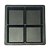 Kit 10 Formas Peyver Meio Bloquete 10x10x6cm - FP072 - Imagem 1