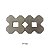 Kit 10 Formas Concregrama X 4 Pontas  34X34X4,5cm - FP135 - Imagem 4