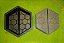 Kit 50 Formas Sextavada Estriada 20x20x6cm - FP008 (meia) - Imagem 3