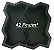 Kit 50 Formas Piso Duplo Paviees Unistain 24x10x6 Bloquete 16 Faces FP042 - Imagem 5