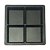 Kit 100 Formas Peyver Meio Bloquete 10x10x6cm - FP072 - Imagem 1