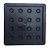 Kit 50 Formas Piso Tátil Alerta Direcional Bola Chanfrado 20x20x1,5cm - FP089 - Imagem 1