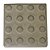 Kit 50 Formas Piso Tátil Alerta Direcional Bola Chanfrado 20x20x1,5cm - FP089 - Imagem 2