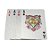 Baralho Luxo Plástico Dólar Prata Prateado Jogo Poker Truco - Imagem 4