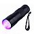 Lanterna 12 Leds Luz Negra Ultra Violeta de Alumínio - Imagem 1