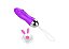 Vibrador Clitoriano/Anal Silicone Controle Remoto Wireless - Imagem 2