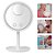 Espelho Maquiagem Led Ventilador Touch Screen Beleza Usb - Imagem 1