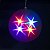 Bola De Natal Com Led RGB Pisca Pisca Colorido Enfeite Grande De Tomada - Imagem 3