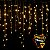 Pisca de LED Cascata 200L 5M X 70CM 8 Modos Tomada Natal Ano Novo Festas - Imagem 1