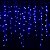 Pisca de LED Cascata 160L 4M X 70CM 8 Modos Tomada Natal Ano Novo Festas - Imagem 3