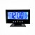 Relógio de Mesa Digital Lcd Led Acionamento Sonoro Despertador Termômetro - Imagem 4