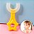 Escova De Dentes Infantil De Silicone Formato Em U 360º Grau - Imagem 5