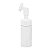 Frasco Pump Espuma Escovinha de Limpeza Facial Massageadora Skin Care Silicone 100ml - Imagem 2