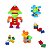 Brinquedo De Montar Blocos Infantil Quadrado Retângulos - Imagem 4