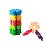 Brinquedo Montar Infantil Coloridos Flocos Flores Encaixar - Imagem 6