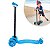 Patinete Regulável Infantil 4 Rodinhas Com Led Para Crianças Brinquedo Esporte Até 60Kg - Imagem 1