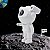 Luminária Astronauta Projetor De Galáxia Estrelas Luz Som Bluetooth USB Alto Falante - Imagem 3