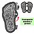 Massageador Para Pés Elétrico EMS Estimulação Muscular Acupuntura Dobrável USB - Imagem 2