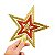 Ponteira Estrela Decoração Enfeite Glitter Arvore De Natal 18cm - Imagem 6