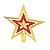 Ponteira Estrela Decoração Enfeite Glitter Arvore De Natal 18cm - Imagem 7