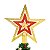 Ponteira Estrela Decoração Enfeite Glitter Arvore De Natal 18cm - Imagem 2