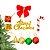 Enfeite Decoração Arvore De Natal Presentes Bolas Sino Laço Pendurar - Imagem 1
