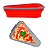 Pote Expansível Armazenar Pizza Silicone Separador 5 Fatias - Imagem 2