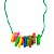 Brinquedo De Montar Letras Plástico Interativo Blocos Infantil Coloridos - Imagem 8