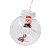 Pisca Pisca Globo Luz Natal Led Decorativa Bonequinhos 10 Lâmpadas 3 Metros 110V - Imagem 9