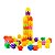 Brinquedo De Montar Interativo Plastico Blocos Infantil Coloridos Hexagonais Encaixar - Imagem 4