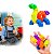 Brinquedo De Montar Interativo Plastico Infantil Tubos Conexões Encaixar Coloridos - Imagem 2