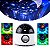 Luminária Projetor Céu Estrelas Colorido Caixa Som Bluetooth Alto Falante - Imagem 2