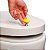 Botão De Pressão Descarga Empurrar Formato Coração Mão Infantil Toalete Banheiro - Imagem 3