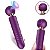 Vibrador Varinha Mágica Sugador Clitóris Ponto G Vai e Vem 3 em 1 USB - Imagem 1