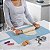 Tapete Culinario Retangular Silicone Medidor Massa 57x37cm - Imagem 6