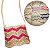 Bolsa Artesanal Lateral Listrada Transversal Casual Praia - Imagem 1