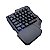 Teclado Gamer Rgb Uma Mão Semi Mecânico Jogos USB - Imagem 5