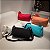 Bolsa Lateral Alça Grossa Transversal Lisa Casual Festa - Imagem 2