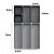 Separador Organizador Gaveta Modular Talheres Cozinha - Imagem 6