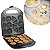 Máquina De Fazer Biscoito Elétrica Bolacha Cookie Waffle - Imagem 1
