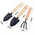 Kit 3 Peças Ferramentas Jardinagem Jardim Horta Pá Ancinho - Imagem 6