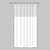 Cortina De Box Banheiro PVC Com Visor Liso 138X198cm - Imagem 7